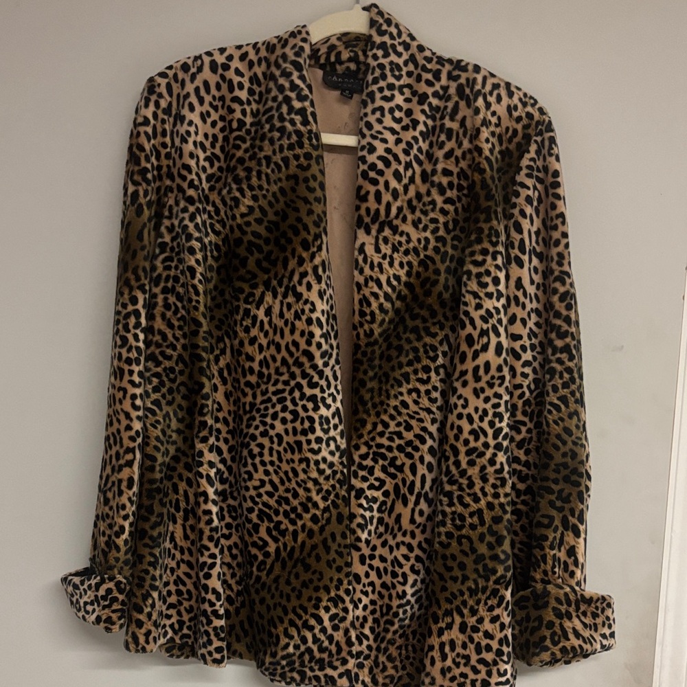 Animal Print Jacket